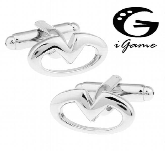 Car Logo Men's Cufflinks Brass Material