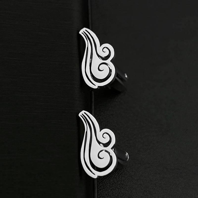 Stainless Steel Lucky Cloud Cufflinks Suit Shirt Accessories