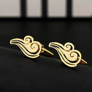 Stainless Steel Lucky Cloud Cufflinks Suit Shirt Accessories