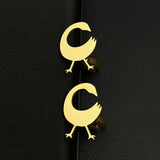 Ghana Adinkra Tattoo SANKOFA Cufflinks Stainless Steel Jewelry