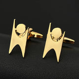 Happy Human Sign Cufflinks Stainless Steel Wedding Gift