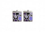 Enamel Water Drop Copper Cufflinks - 3 Color Options