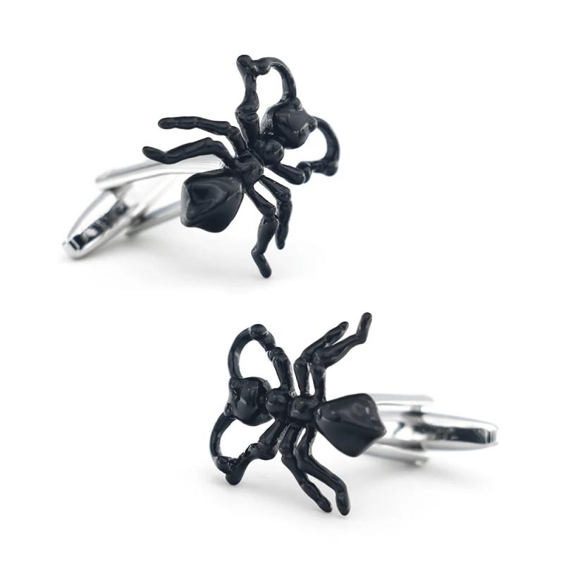 Men's Ant Copper Cufflinks Insect Design