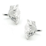 Wolf Cufflinks Copper Silver Wholesale