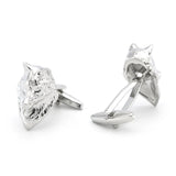 Wolf Cufflinks Copper Silver Wholesale