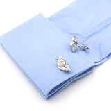 Wolf Cufflinks Copper Silver Wholesale