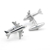 Men's Silver Flight Copper Cufflinks