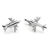Men's Silver Flight Copper Cufflinks