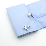 Men's Silver Flight Copper Cufflinks
