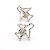 Men's Model Plane Silver Copper Cuff Links Wholesale