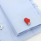 Sport Boxer Glove Cufflinks Red Cuff Links Wholesale&retail