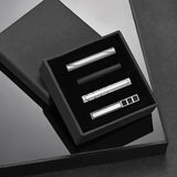 Men Copper Tie Clips Set Casual Business Wedding Tie Bar Shirt Accessories