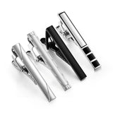 Men Copper Tie Clips Set Casual Business Wedding Tie Bar Shirt Accessories