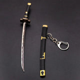 Zoro Sword Weapon Pendant Keychains Anime Accessory