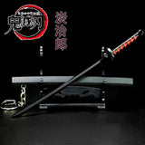 Mini Katana Keychain with Evil Eye - Blade of the Ghost