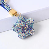 Women Car Bag Rhinestone Star Keychain
