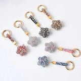 Women Car Bag Rhinestone Star Keychain