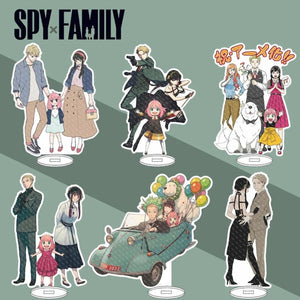 Spy Family Anime Figure Acrylic Stand Twilight Yor Forger Anya Forger