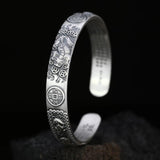 National Wind Pixiu Bracelet Heart Sutra Lucky Transfer Bracelet