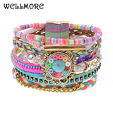 Bohemia Beaded Charm Bracelets for Women
