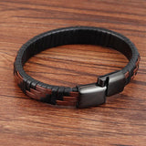 Men's Hand-Knitted Bracelet Multi-color Magnetic Clasp