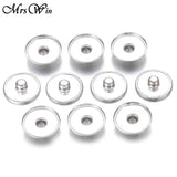 100pcs/lot Metal Snap Buttons for Glass Snap Button Fittings