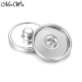 100pcs/lot Metal Snap Buttons for Glass Snap Button Fittings