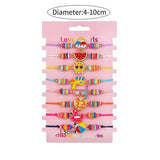 8Pcs Colorful BFF Friendship Bracelet Set for Girls