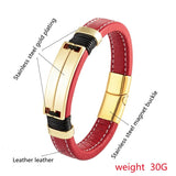 Double Row Multicolor Stainless Steel Men's Bracelet