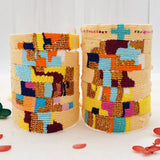 Easter Friendship Bracelet Fabric Cloth Braided Bracelets Women Men Gift
