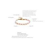 Freshwater Pearls Bracelet Bangle Women Stainless Steel Beads Jewelry