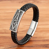 Men Leather Bracelets Skull Owl Scorpion Snake Wrap Bracelets