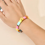 Bohemian Flower Beads Bracelet for Wedding Party