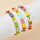 Bohemian Flower Beads Bracelet for Wedding Party