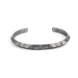 Vintage Indian Stainless Steel Triangle Bracelet Retro Cuff Bangles
