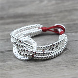Anslow DIY Beads Charm Multilayer Bracelet