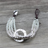 Anslow DIY Beads Charm Multilayer Bracelet