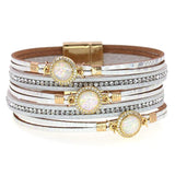 Bohemia Leather Bracelet Women Charm Bracelet