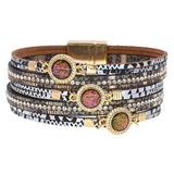 Bohemia Leather Bracelet Women Charm Bracelet
