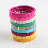 Boho Enamel Beaded Bracelet Armband
