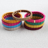 Boho Enamel Beaded Bracelet Armband