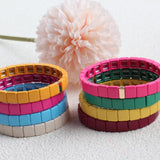 Boho Enamel Beaded Bracelet Armband