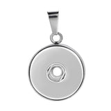 6pcs Stainless Steel Snap Button Findings for Snap Necklace Bracelet