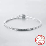 Tibetan Silver Charm Bracelet 3mm Chain 16-23CM