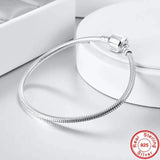 Tibetan Silver Charm Bracelet 3mm Chain 16-23CM