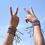 Boho Rope Friendship Bracelet for Women Waterproof Wristbands Jewelry