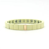 Bohemian Beaded Enamel Rainbow Bracelet Stacked
