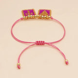 Heart Beads Adjustable Bracelet Boho Accessories Women