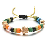 Hot Stone Beads Cherry Blossom Bracelet Jewelry for Girlfriend
