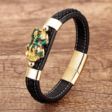 Unique Pixiu Guardian Bracelet Luck Wealth Charm Bracelet Fengshui Wristband